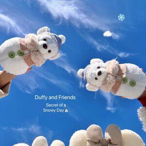 Tokyo Disney Duffy & Friends "Wintery Snowman" Collection, Shoulder Plush Toy